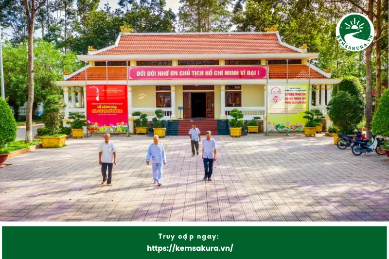 Lịch sử hình thành Đền thờ Bác Hồ tại Hậu Giang