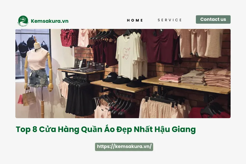 Top 8 cửa hàng quần áo đẹp nhất Hậu Giang: Mua sắm thả ga