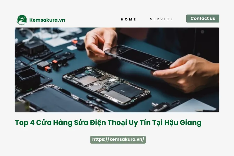 Top 4 cửa hàng sửa điện thoại uy tín, chất lượng nhất Hậu Giang 2024
