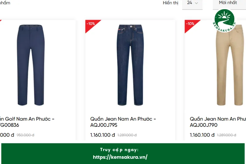 Thời Trang Nam Cao Cấp An Phước