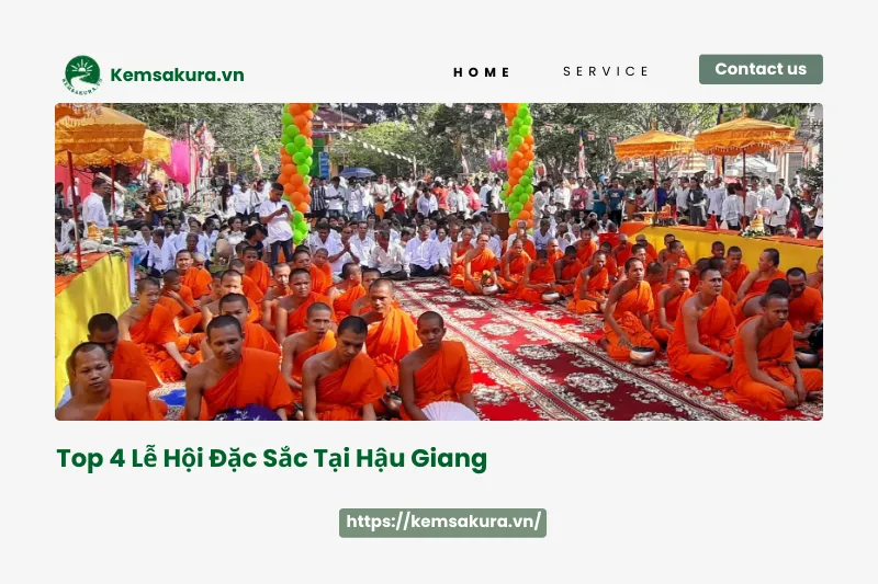 Top 4 lễ hội không thể bỏ lỡ khi đến Hậu Giang