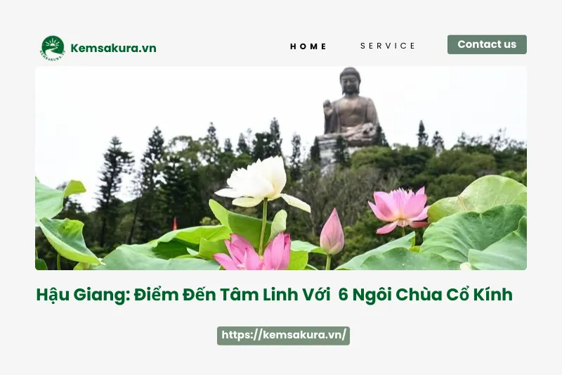 Khám phá hành trình tâm linh tại các ngôi chùa ở Hậu Giang