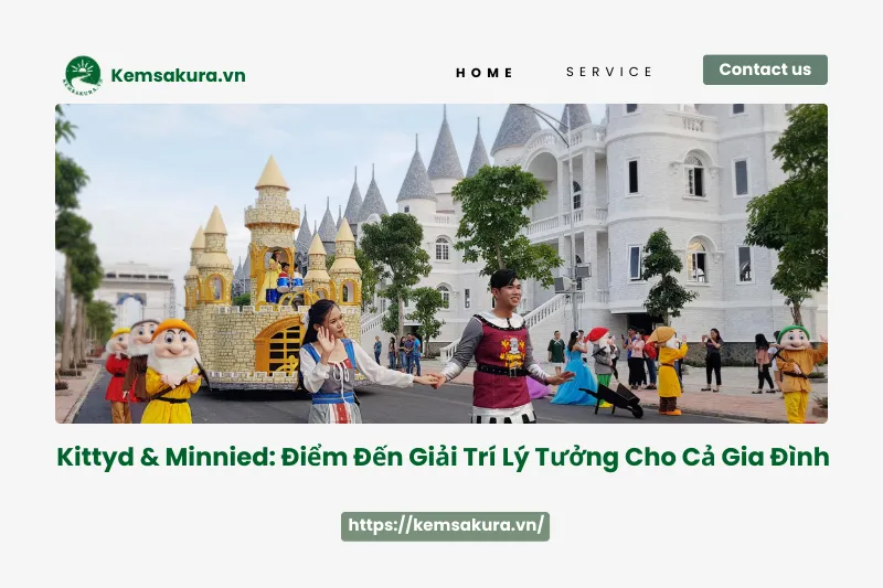 Công viên Kittyd & Minnied Hậu Giang: Thiên đường giải trí 2024