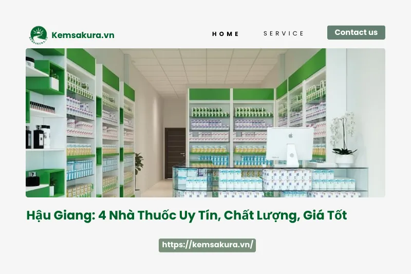 Tìm Nhà Thuốc Ở Hậu Giang? Ghé Ngay 4 Địa Chỉ Này
