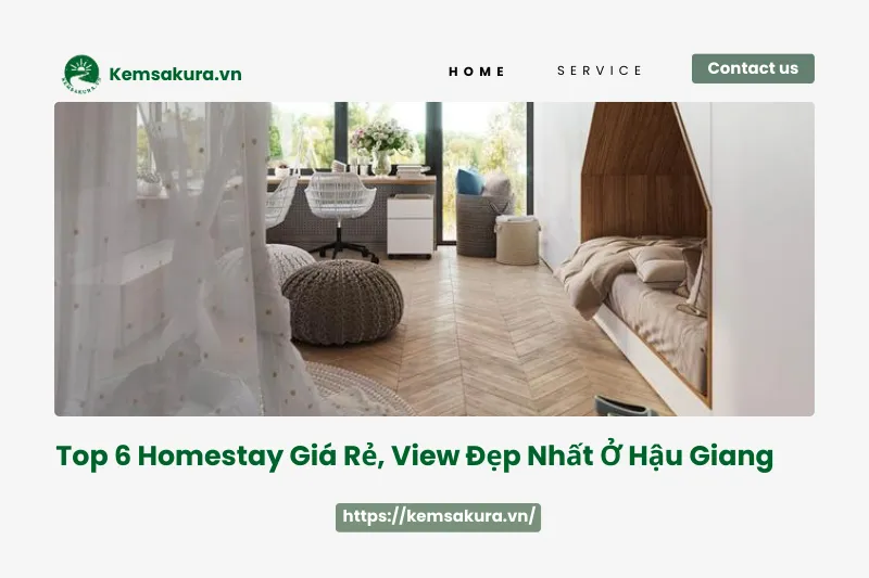 Top 6 homestay Hậu Giang: Ngân sách tiết kiệm, trải nghiệm tuyệt vời