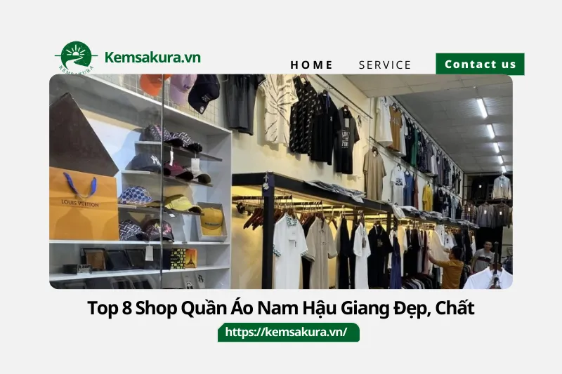 Top 8 Shop Quần Áo Nam Hậu Giang Đẹp, Chất